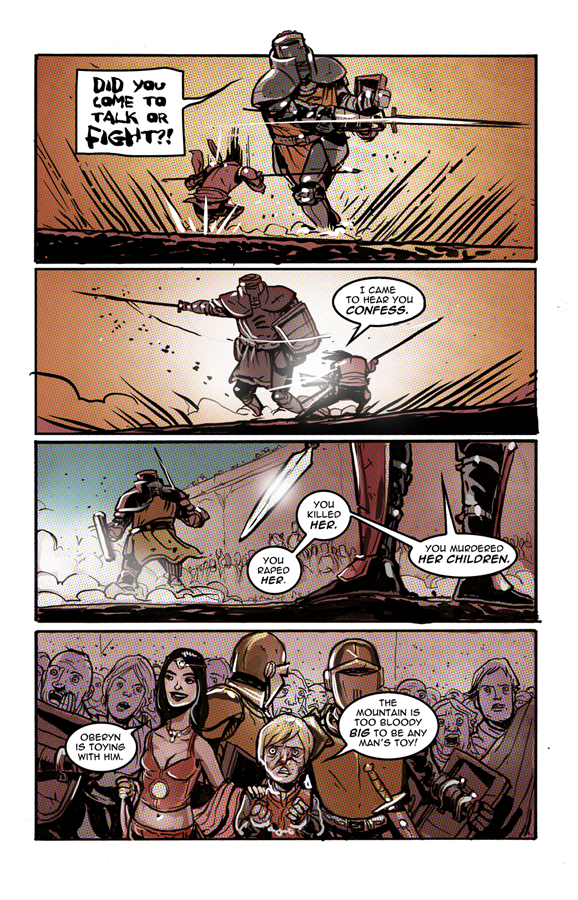 The Viper Vs. The Mountain That Rides. A 12 Page Comic | McComsey Comics